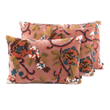 Coussin KENDALL fleurs  carré 45x45cm HAO