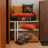 Coussin KENDALL fleurs  carré 45x45cm HAO