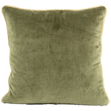 Coussin carré velours ras HAO