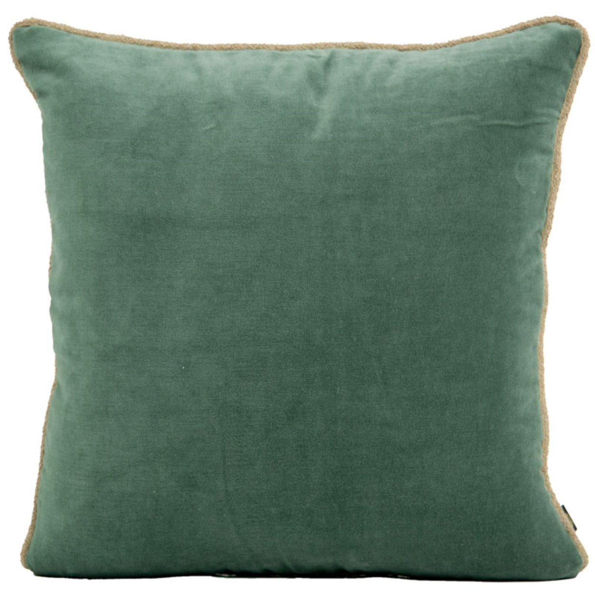 Coussin carré velours ras HAO