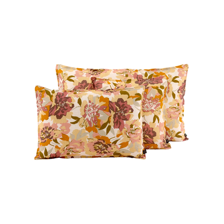 Coussin carré 45x45cm  fleuri HAO