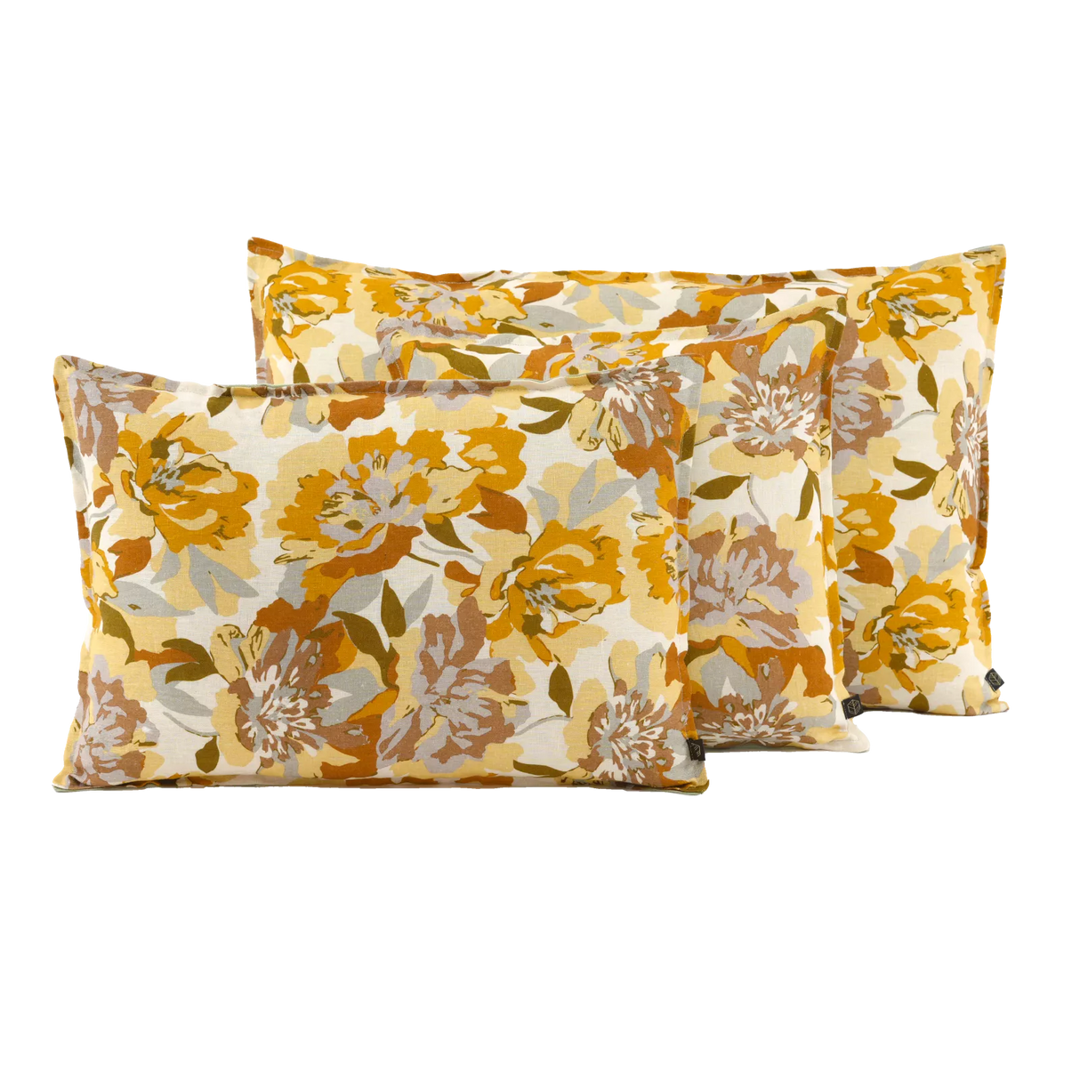 Coussin carré 45x45cm  fleuri HAO