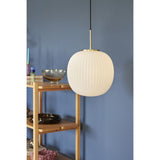 Suspension bulle striée Diam 42 HUB