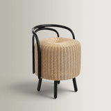 Chaise/tabouret rotin MANU