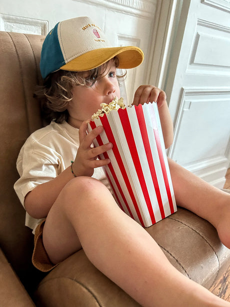 Casquette Pop corn ETE adultes / enfants POUL