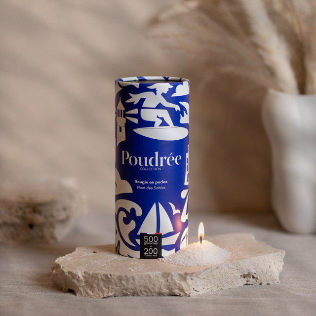 Bougie en poudre et accessoires POU