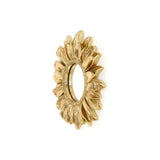 Miroir fleur doré GM OPJ