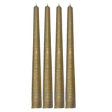 Bougies dorées par 4 OPJ