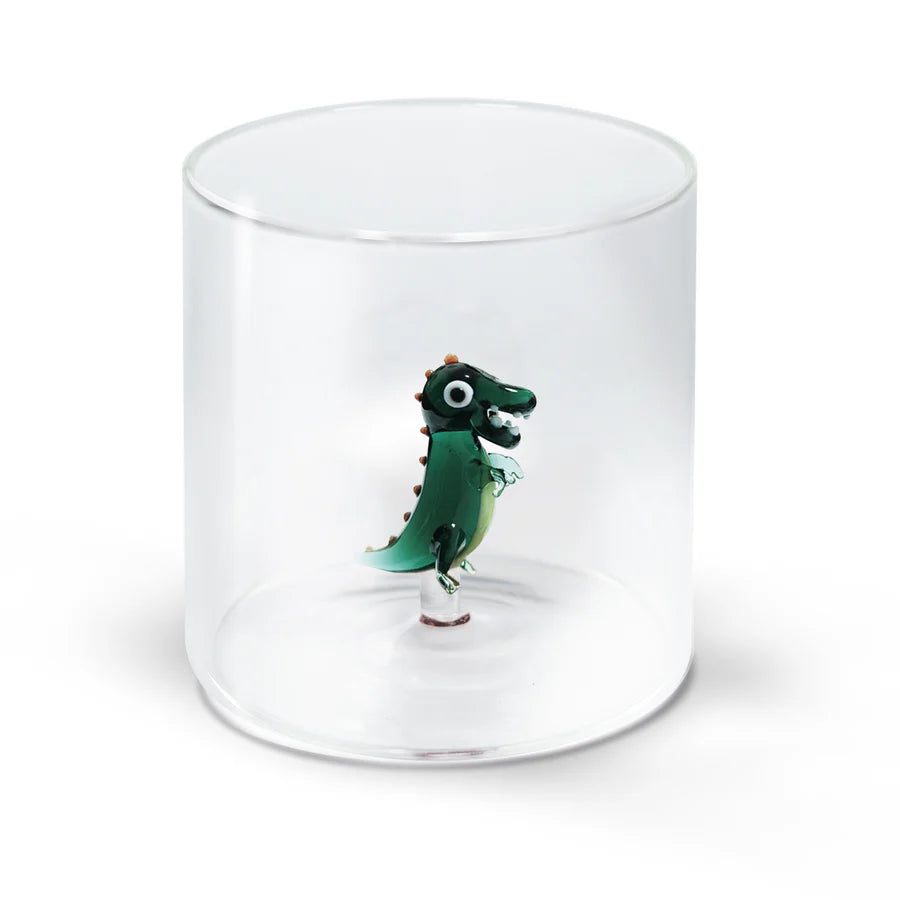 Gobelet verre figurine WD