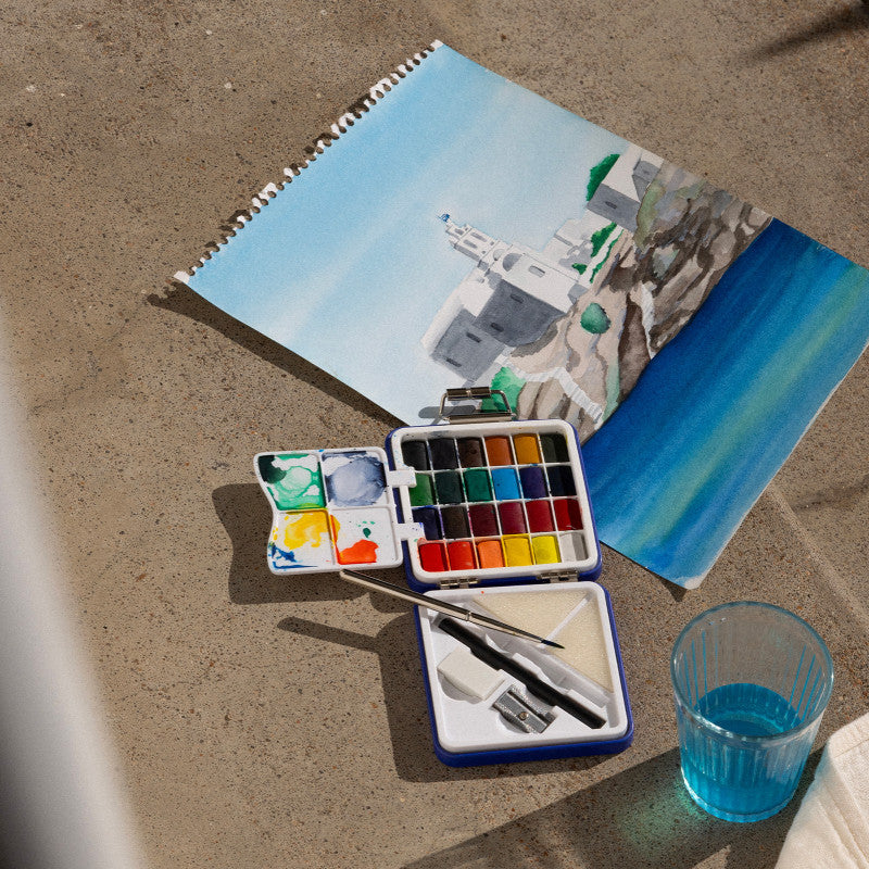 Kit d'aquarelle de voyage PAP