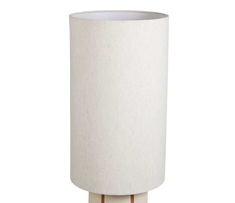 Lampadaire Paese rayé terracotta SEM