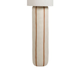 Lampadaire Paese rayé terracotta SEM