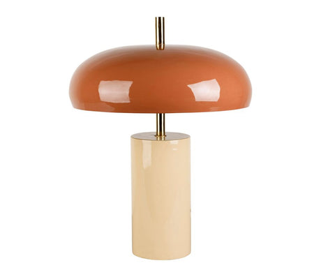 Lampe métal laqué et laiton  SEM