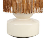 Lampe Boho abat jour à franges SEM
