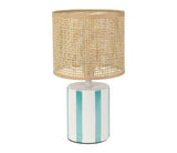 Lampe céramique rayée medi SEM