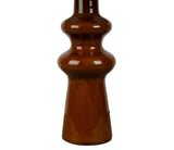 Lampe céramique marron brillante SEM