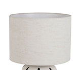 Lampe rayée cylindre céramique paese SEM