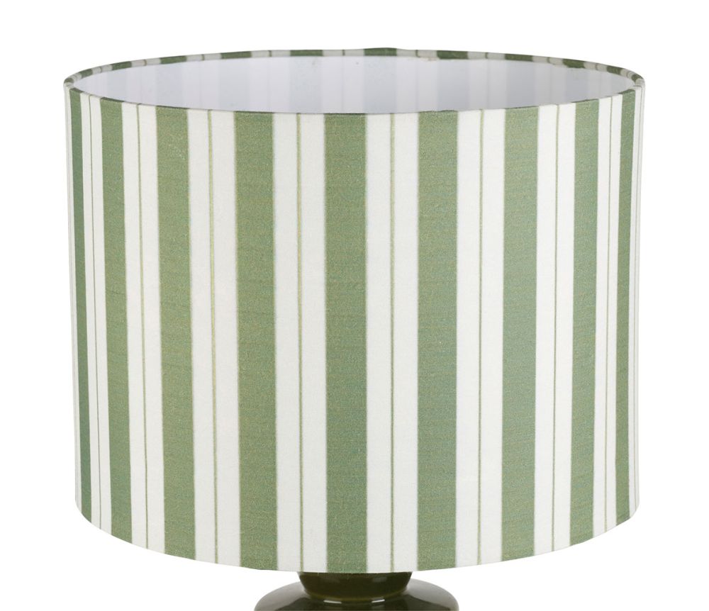 Lampe Verda abat-jour rayé SEM