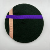 Béret adulte laine et rubans LEB