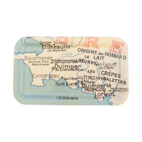 Mini plateau carte géographique ZAR