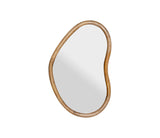 Miroir organique en bois petit modèle 57/40 hervea SEM