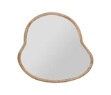 Miroir organique en bois moyen modèle 66/62 cm SEM