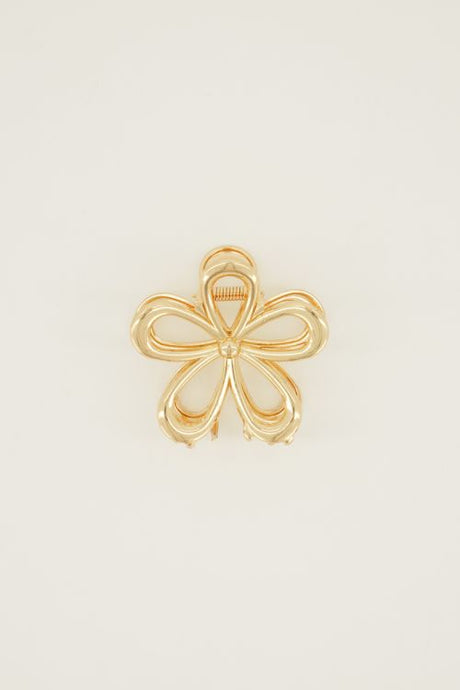 Pince à cheveux dorée MYJ