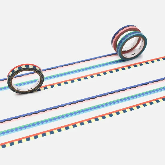 Lot de 3 rubans Masking tape PAP