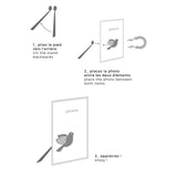 Porte-photo magnétique métal TOU