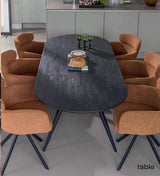 Plateau de table bois massif formes arrondies TABLO DEE