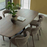 Plateau de table bois massif formes arrondies TABLO DEE