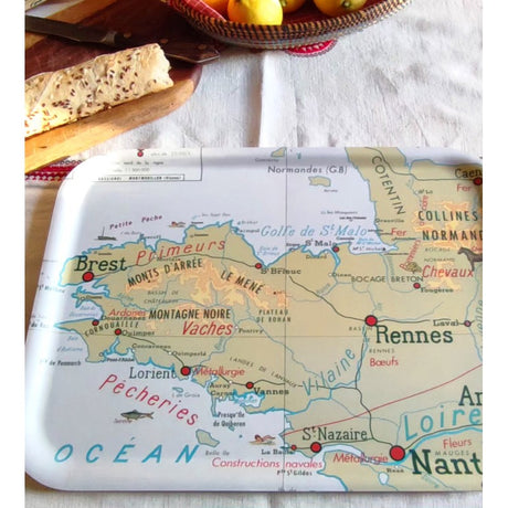 Plateau carte géographique grand ZAR