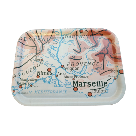 Plateau carte géographique moyen ZAR