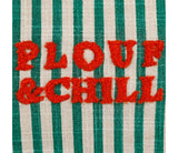 Pochette rayée colorée SEM