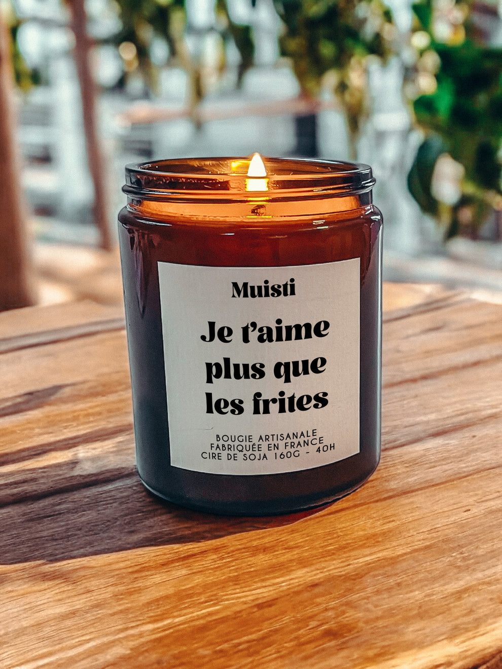Bougie à message MUI