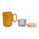 Tisanière filtre avec couvercle bois baltika SEM