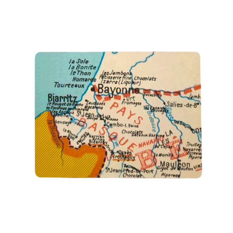 Planche à découper géographique ZAR