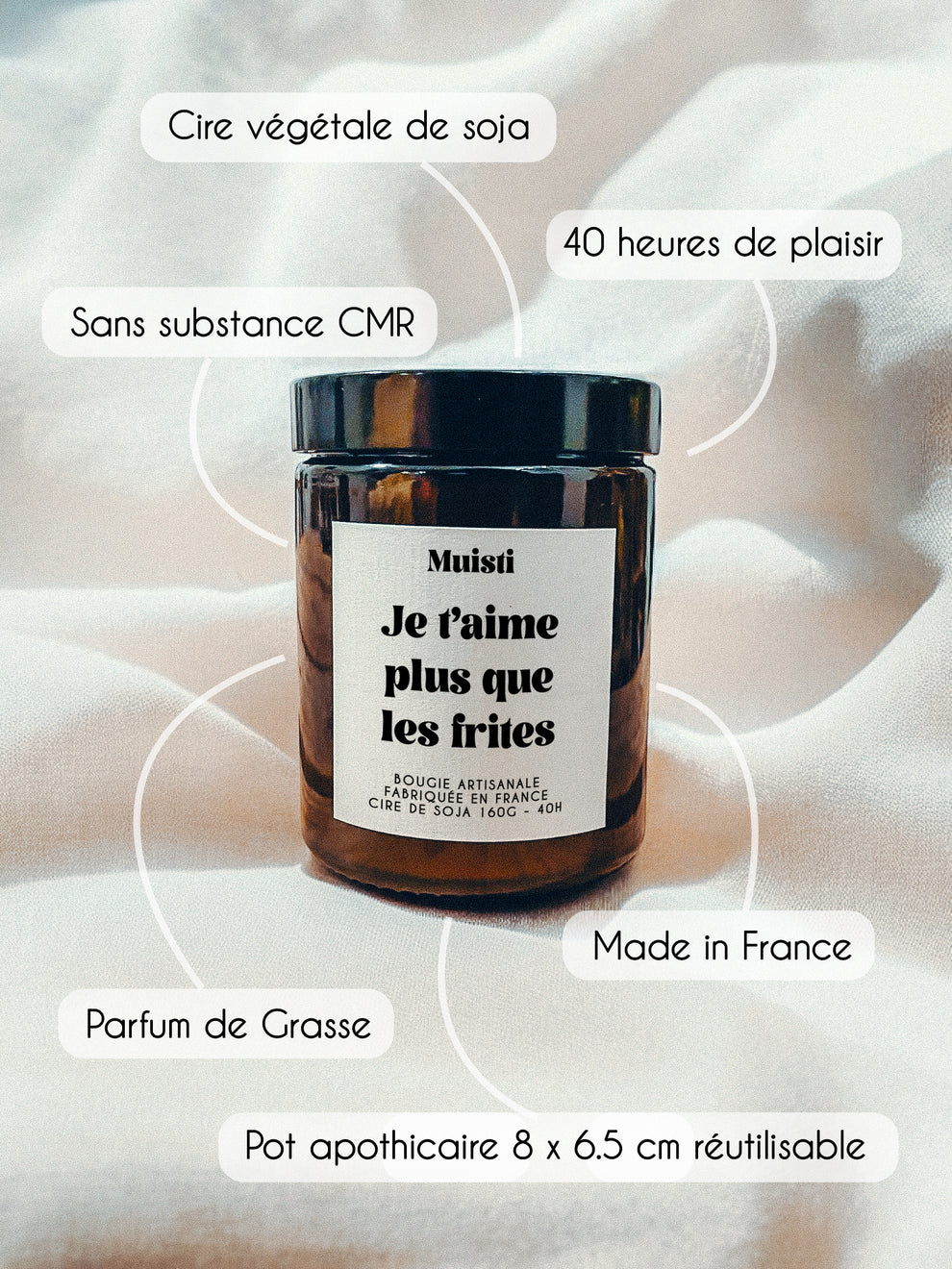 Bougie à message MUI