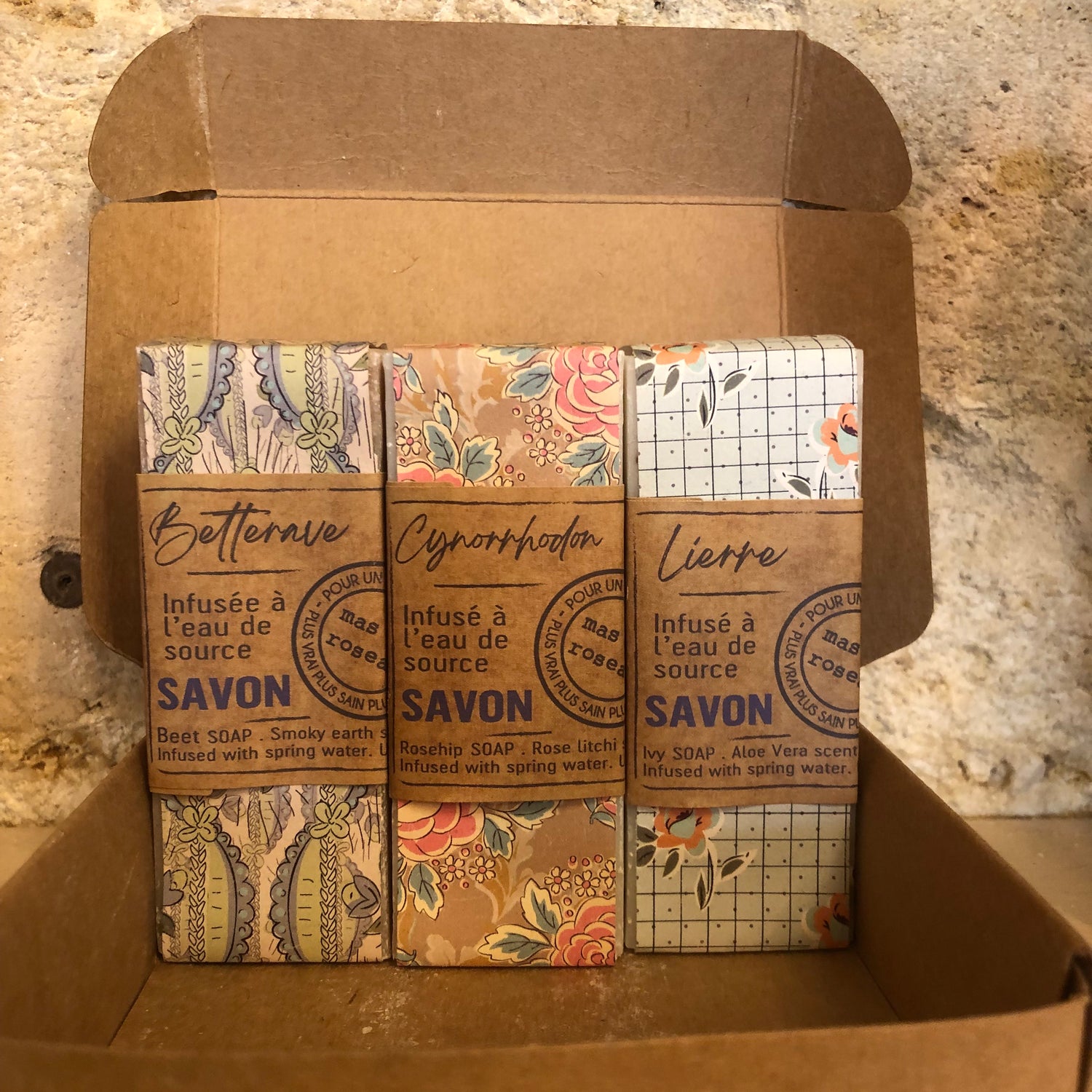 Coffret 3 savons MAS