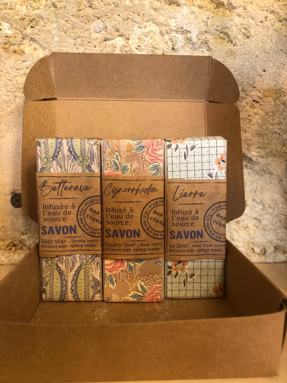 Coffret 3 savons MAS