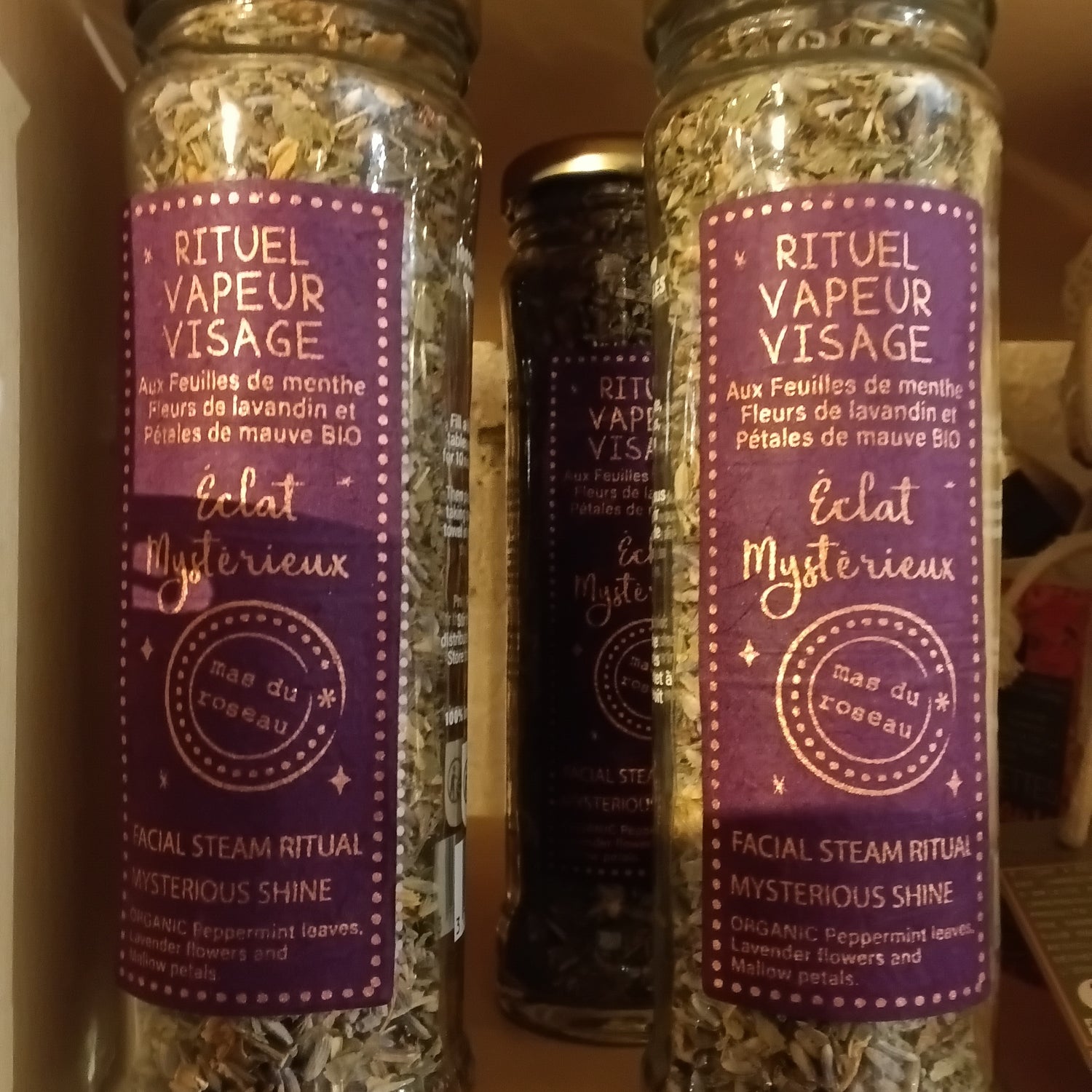 Rituel vapeur visage MAS