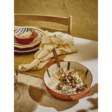 Saladier anse rayé vert GM POM