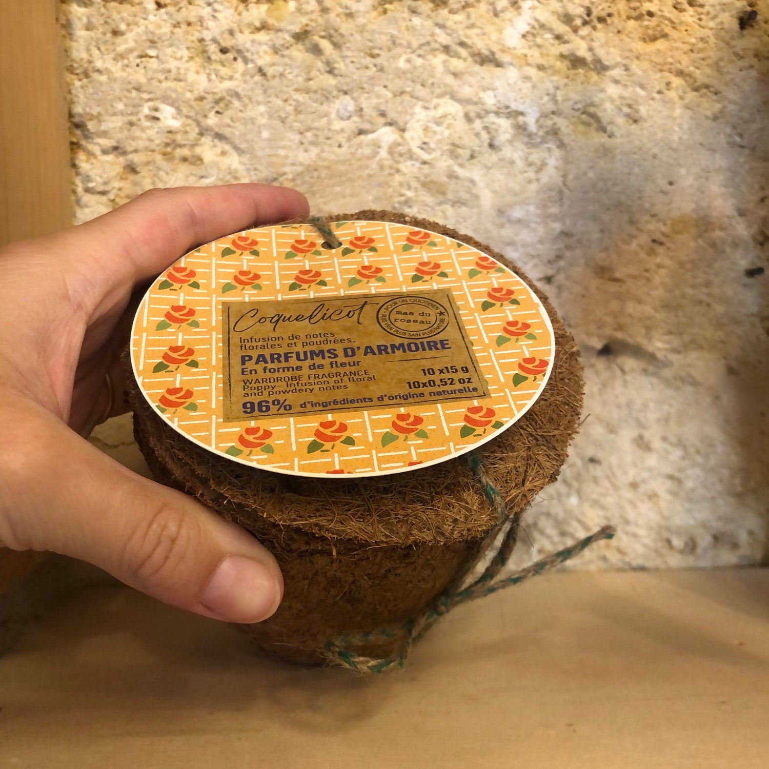 Parfum armoire panier coco MAS