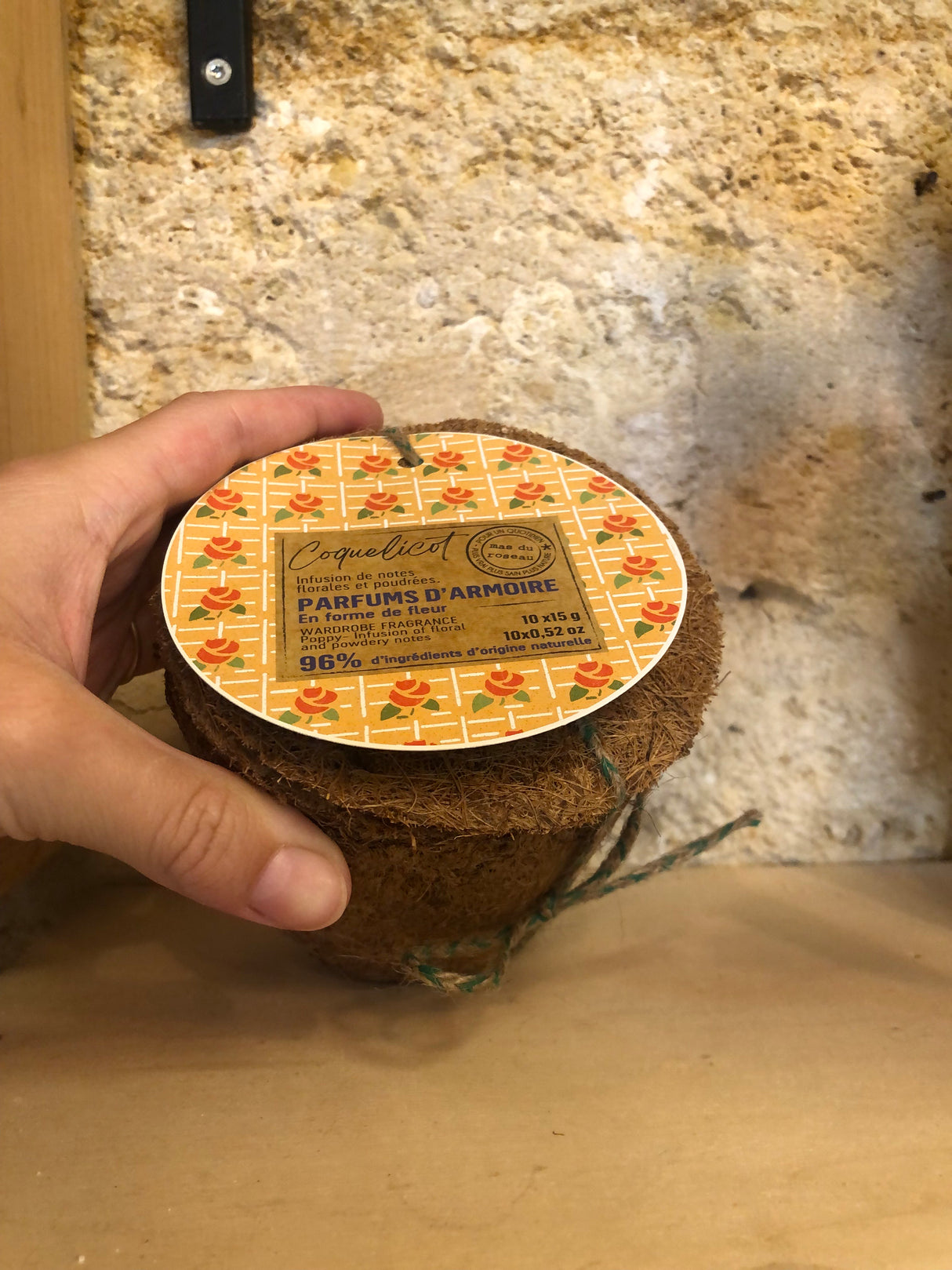 Parfum armoire panier coco MAS