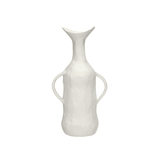 Vase anses blanc alu POM