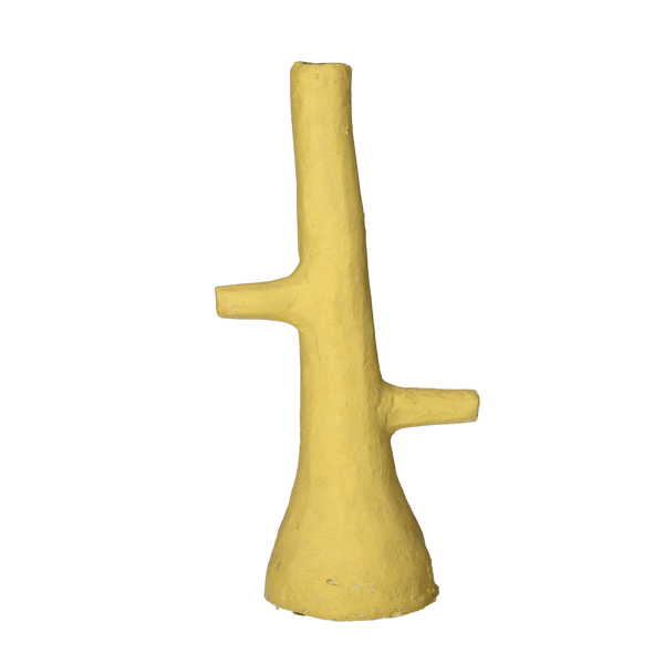 Bougeoir bras jaune ou vert POM