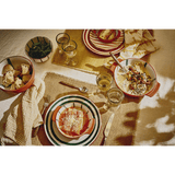 Bol anse moyen rayé vert POM