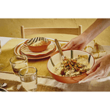 Bol anse petit modèle rayé vert POM