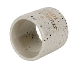 Rond de serviette étoile dorée SEM