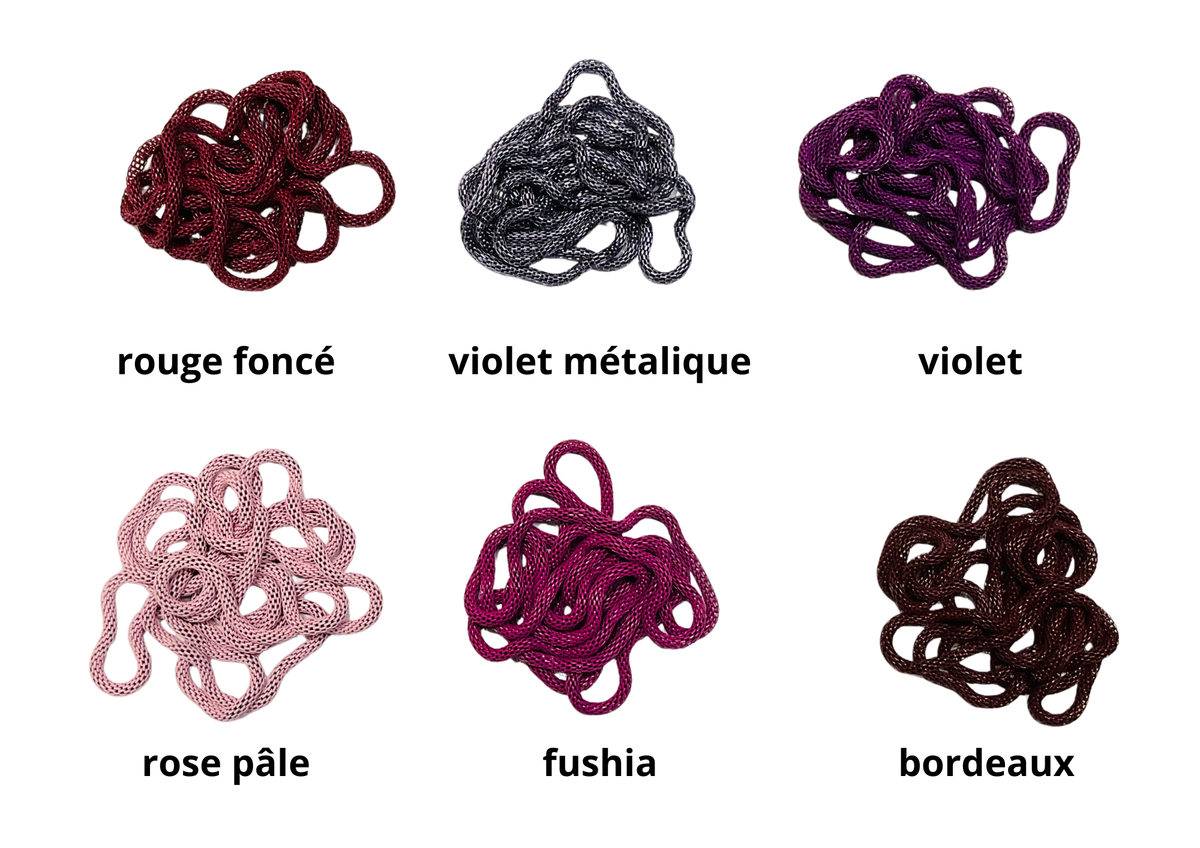 Collier chaine couleur DIE